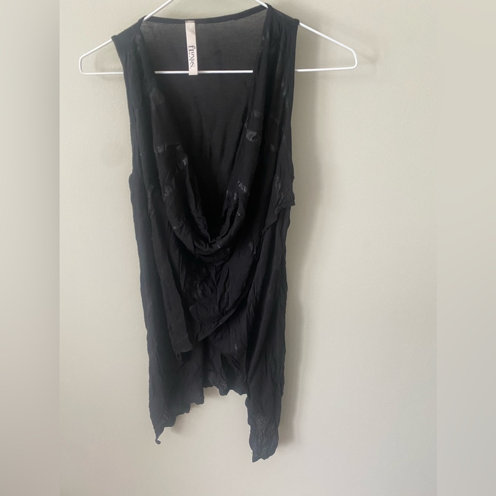 Fluxus, Long Tank Top, Excellent Used Condition, Size Small/Medium